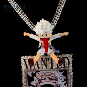 Colgante de Plata 925 y Chapado en Oro de 14K con Moissanita, Estilo Hip Hop, Joyería Personalizada para Hombre, Gran Venta - Product Image 3