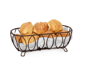 Kitchen Usage Metal Iron Wire Round Storage <b>Bread</b> <b>Basket</b> for Restaurant Kitchen Accessories Gift <b>Basket</b> Customized Shape - Product Image 1