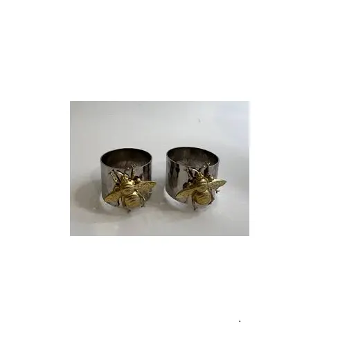 Aluminium Servet Ring Voor Trouwpartijen Bijen Design Boerderij Decor Moderne Stijl Hot Selling In Redelijke Prijs