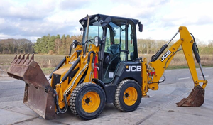 รถตักล้อยาง JCB 1CX และ 1CXT 4x4 มือสอง พร้อมปั๊มเครื่องยนต์และลูกปืน ราคาถูก สำหรับงานก่อสร้าง มีสินค้าในสต็อก - Product Image 6