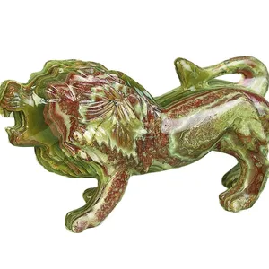 Escultura do leão, escultura pequena do leão, escultura bronze do leão