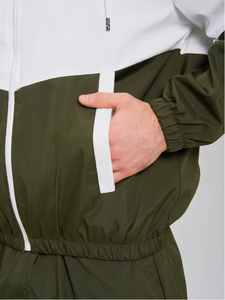 Chándal con capucha transpirable a prueba de viento de alta calidad para hombre, conjunto de ropa deportiva de gimnasio activo de 2 piezas, trajes para correr para la temporada de invierno - Product Image 2