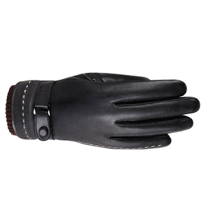 Guantes de moda de cuero de alta calidad superventas guantes de moda de cuero de uso informal de fiesta diaria de invierno personalizados - Product Image 3