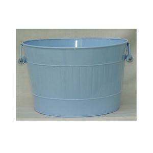 Stainless Steel <b>Beverage</b> <b>Tub</b> and Party Drink Chiller Elegant White Powder Coated Finished Large <b>beverage</b> <b>tub</b> - Product Image 2