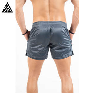 Pantalones cortos de entrenamiento para hombre, pantalones cortos de entrenamiento, levantamiento de pesas, culturismo, ajuste MMA, pantalones cortos de gimnasio para correr, pantalones con bolsillo y cremallera - Product Image 6
