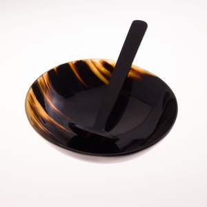 Cubiertos CULTURAL de estilo Animal único, cuchara de cuerno de búfalo de buey Natural pulido, diseño único para Decoración de mesa de restaurante - Product Image 6