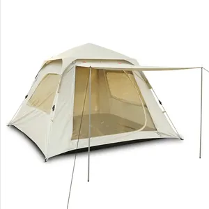 Custom Travel 4 Season La Tente Camping Tent 2 Person Couple Waterproof Automatic Camping Tents Outdoor