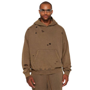 Unisex hoodies high quality breathable fabric <b>warm</b> <b>fleece</b> oversized fit street fashion winter wear OEM ODM manufacturer - Product Image 4