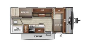 Camping-car mobile d'occasion Jayco Jay Flight S-l-x 174BH 2022, caravane, camping-car, tente de camping, camping-car sur toit, camping-car pour camion - Product Image 5