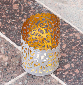 Diseño de lujo Hierro Metal Té Luz Fabricante votivo Última llegada Hecho a mano Metal Té Luz Votivo Metal Portavelas - Product Image 1