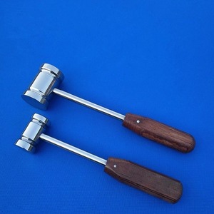 Martillo de hueso para mascotas de acero inoxidable de doble cabeza para animales pequeños, clínica canina felina, suministros de Hospital, instrumento médico para - Product Image 5