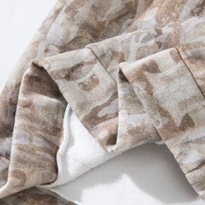 Sweat à capuche unisexe à la mode de haute qualité 100% coton saison d'hiver Camouflage imprimé polaire matériel - Product Image 5