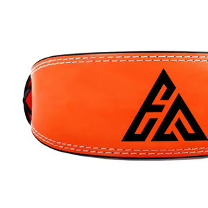 Ceinture de soutien de taille en cuir de vachette ceinture de puissance de gymnastique Logo personnalisé ceintures d'haltérophilie de musculation à vendre - Product Image 4