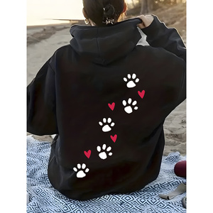 Kinitwear Sweat-shirt à capuche standard automne/hiver pour femme fabriqué en Chine - Product Image 1