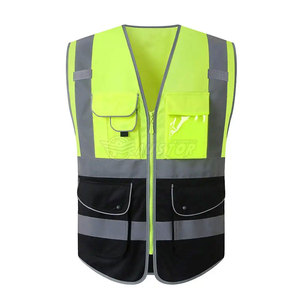 Gilet de sécurité de qualité supérieure gilet de sécurité de travail réfléchissant pour hommes gilet de sécurité imperméable gilet d'hiver de sécurité réfléchissant - Product Image 1