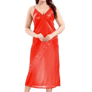 Vêtements pour femmes fabriqués au Bangladesh de haute qualité axés sur l'exportation Vêtements de confort sexy à bretelles spaghetti Vêtements de nuit pour femmes