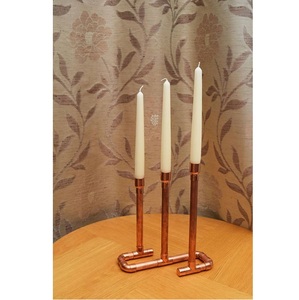 Portavelas de Metal y hierro de alta calidad para boda, Navidad, decoración de Mesa para el hogar, candelabros, soporte - Product Image 3