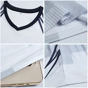 Camisetas de Baloncesto Personalizadas para Mujer, 100% Poliéster, Transpirables, para Entrenamiento Deportivo, Uniforme de Equipo de Baloncesto 8049 - Product Image 3