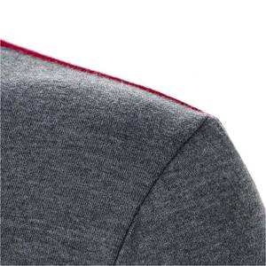 Haute qualité bas quantité minimale de commande polos pour hommes vêtements à la mode haute rue rayé conception coton respirant hommes Polo chemise 2024 - Product Image 4