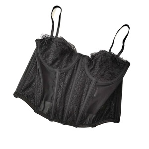 Women's Neoprene Corset Top with Zipper Closure Slimming Waist Design Firm Control Eco-Friendly Lightweight Seamless - Product Image 1