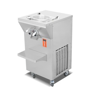 Machine à glace commerciale Kolice ICM-12S, congélateur à glace artisanale, machine à fabriquer la crème glacée, 15-20L/H, acier inoxydable, 110V 220V - Product Image 5