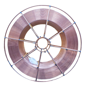 Fil de soudage CO2 en acier à faible teneur en carbone ER70S-6 de qualité supérieure, norme AWS 5.18, service OEM/ODM, diamètres 0.6mm 0.8mm 1.0mm 1.2mm 1.3mm - Product Image 2