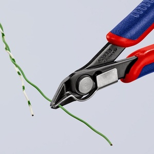 For KNIPEX Super-Knips Electronic Side <b>Cutters</b> Length 125 mm Form 8 Beveled <b>Edge</b> Very Small Burnished Plier - Product Image 5