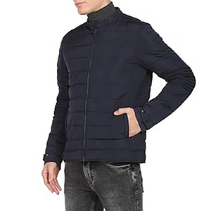 Veste matelassée pour hommes de haute qualité matériau en duvet à séchage rapide et respirant pour la saison d'hiver prix de gros - Product Image 2