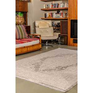 ชุดพรมปูพื้นเนื้อนุ่มสีเบจ MD001ทันสมัยขนาด80x150ซม. ติดทนนาน - Product Image 5