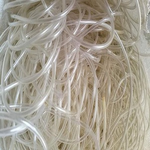 Fast Delivery Post Industrial White PVC Scrap Flexible Soft Medical Tube and <b>Bag</b> Powder <b>Clear</b> Plastic Scrap Wholesale - Product Image 1