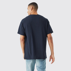 เสื้อยืดผ้าฝ้าย100% ขนาดใหญ่สำหรับผู้ชายเสื้อยืดพิมพ์ลายคุณภาพสูงเสื้อผ้าแนวสตรีทแบบกำหนดเอง - Product Image 3