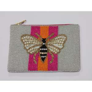 Best Selling Handmade Beaded Coin Purse with Zipper Closure and Custom Color <b>Small</b> Bead <b>Wallet</b> for Women Fashion Accessories Use - Product Image 4