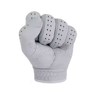 Vente en gros Gants de golf en cuir Logo personnalisé OEM Gants de golf souples en couleur pour hommes gaucher en cuir - Product Image 3