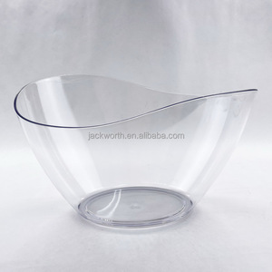Enfriador de cubo de vino de champán de plástico transparente - Product Image 3