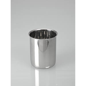 Bécher de laboratoire en acier inoxydable avec bec verseur précis, fabriqué en Allemagne par Griffin-Burkle GmbH - Product Image 5