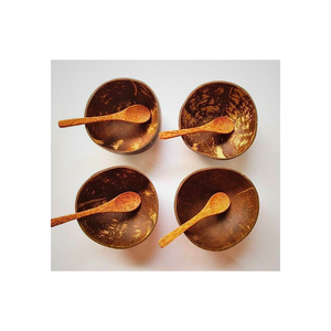 Tazón de cáscara de coco, artesanía respetuosa con el medio ambiente de alta calidad para ensaladas de frutas, lista para enviar, fabricante de Vietnam - Product Image 2