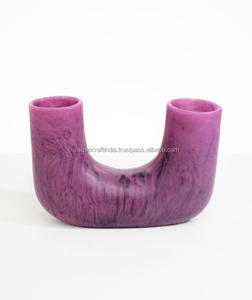 Modern Nordic Flower <b>Vase</b>- U-shape <b>Resin</b> <b>Vase</b> Living Room Dry Flower Ornaments Desktop Home Decor - Product Image 1