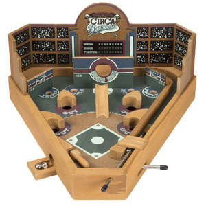 High Quality Wooden Baseball Pinball Tabletop <b>Game</b> Classic Retro Arcade Toy Fun Family Entertainment Skill Indoor Play - Product Image 4