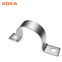Colliers de serrage pour tuyaux de fabricant, taille personnalisée, HDG, plaqués zinc, type U, colliers de serrage pour tuyaux