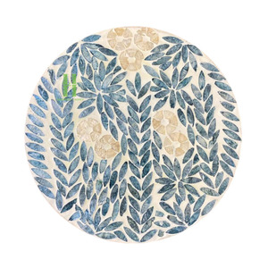 Platos Base de Nácar de Primera Calidad o Decoración Elegante para Mesa de Comedor, Platos Base de Madera de Nácar de Lujo para Bodas - Product Image 6