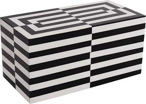 Joyero Moderno de Madera Tallada con Incrustaciones de Hueso de Cuerno, Hecho a Mano por Artesanos Expertos, Ofrece Almacenamiento de Lujo para Objetos de Valor - Product Image 6