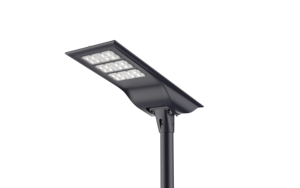 Lampadaire solaire intégré 20W 30W 40W 200lm/<span class=keywords><strong>w</strong></span> avec panneau solaire monocristallin et batterie LiFePO4 3.2V de 3 ans pour projets - Product Image 2