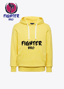 Haute qualité hommes coton blanc fermeture éclair à capuche soleil fondu lavé rue porter acide lavage à capuche - Product Image 2