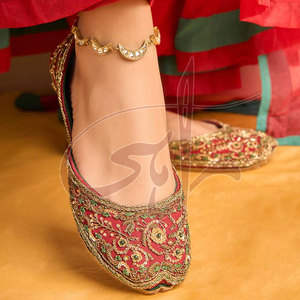 Best Selling Cheap Price Women Khussa Latest Fashion <b>Design</b> Custom Color Size Anti-Slippery High Quality Genuine Leather All - Product Image 2