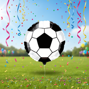 Ballon de football en aluminium de 18 pouces pour décoration de fête - Product Image 3