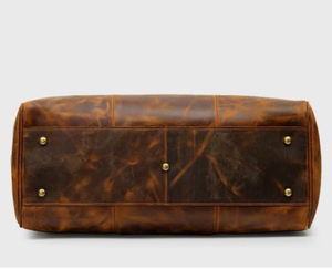 กระเป๋าเดินทางหนังกันน้ำสำหรับออกกำลังกายกระเป๋าเล่นกีฬาสำหรับผู้หญิงผู้ชายกระเป๋าสะพายไหล่พร้อมช่องเก็บรองเท้า - Product Image 4