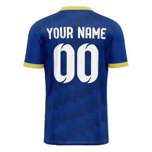 Camiseta de Fútbol Personalizada Barata de Manga Corta, Camiseta Deportiva Transpirable, Uniforme de Fútbol para Clubes y Equipos, Unisex, 100% Poliéster - Product Image 4