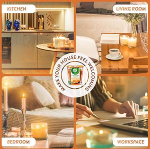 Bougie Air Wick, Orange, 105g, Parfum d'ambiance chaleureux et accueillant - Product Image 4