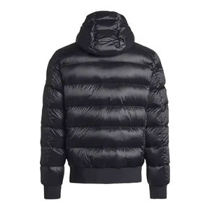 Veste d'hiver matelassée à bulles respirante coupe-vent en gros, fermeture éclair, capuche, épaisse, chaude, sur mesure, matelassée, unie - Product Image 2