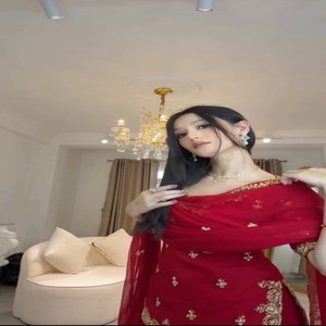 Conjunto Sharara de Georgette Sintética para Mujer VASTRA COTTAGE con Top Bordado y Dupatta, Traje Étnico con Lentejuelas para Fiestas - Product Image 4